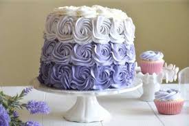 Purple Rose Cake Ricetta Torta Di Rose Rosa Viola Decorare Torte