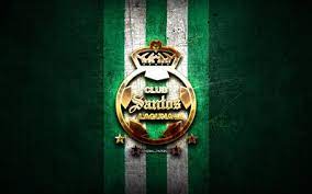 Football logo png download 813 905 free transparent club. Download Wallpapers Santos Laguna Fc Golden Logo Liga Mx Green Metal Background Football Club Santos Laguna Mexican Football Club Santos Laguna Logo Soccer Mexico For Desktop Free Pictures For Desktop Free