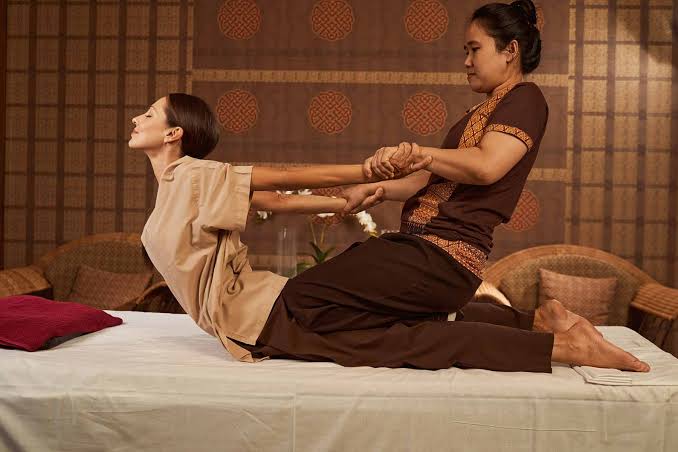 Ruang spa yang tenang