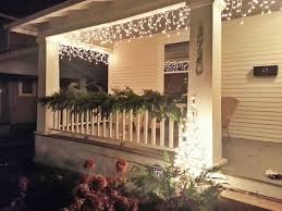 Maybe you would like to learn more about one of these? Fresh Garland On Porch Rail Porch Christmas Lights Christmas Lights Outside Exterior Christmas Lights