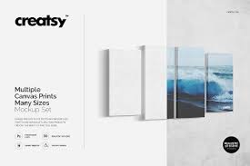 Download Download Multiple Canvas Prints Mockup Set Auto Mockup Generator Free Psd Mockups