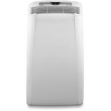 Portable air conditioners exhaust large amounts of room air. Delonghi 450 Sq Ft 115 Volt White Portable Air Conditioner In The Portable Air Conditioners Department At Lowes Com