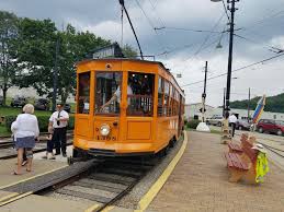 Ex Pittsburgh Streetcar At Pennsylvania Trolley Museum Light Rail Around The Worlds Street Cars