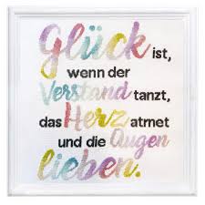 Stickvorlage Spruch Gluck Ist Sticken Kreuzstich Stickmuster