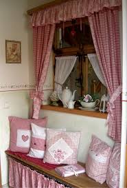 Shabby Chic Vorhange Fensterdekoration Alte Fenster