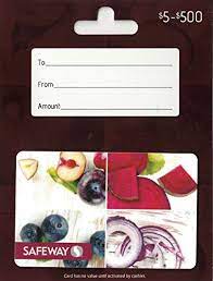 Maybe you would like to learn more about one of these? Amazon Com Safeway Gift Card 50 Gift Cards