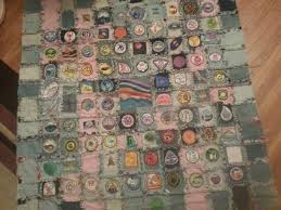 This Is The The Girl Scout Patch Quilt That Sylvia Stverak Made From Patches That I Received In 1977 From The Patch Quilt Girl Scout Patches Daisy Girl Scouts