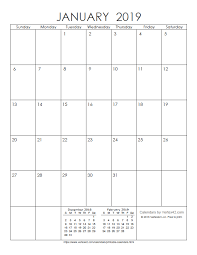 Download A Free Printable Monthly 2019 Calendar From Vertex42 Com Calendar Printables Printable Calendar Download Free Printable Calendar Monthly
