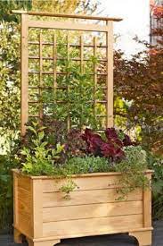 13 ingenieuses facons de creer votre propre treillis de jardin planter trellis privacy landscaping privacy planter