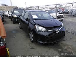 2015 Toyota Yaris 2015 Black 1 5l Vin Vnkktud37fa038721 Free Car History