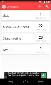 Just press start the start button and this twenty two hour timer will start. Set Timers For Any Length Of Time On Any Future Date With Downcount Android