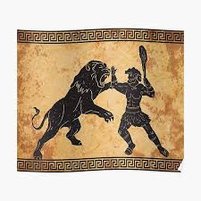 However, the young boy killed the animals. Heracles Posters Redbubble