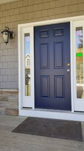 Affordable front entry doors crafted with high quality materials. Front Door Color Benjamin Moore Old Navy Painted Exterior Doors Painted Front Doors Navy Front Door