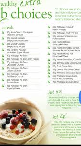 B Choices Healthy Cereal Breakfast Slimming World Breakfast Healthy Balanced Diet