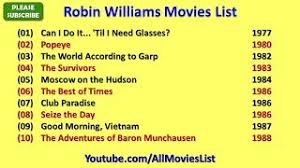 Personal commentary from wife, friends, doctors, colleagues and neighbors is fascinating and heartbreaking — thanks to all who shared. Robin Williams Movies List Youtube