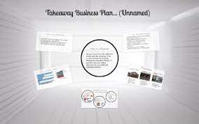 The small business administration offers several free business plan templates that can be used to inspire your own plan. Takeaway Business Plan Unnamed By Matthew Cooper