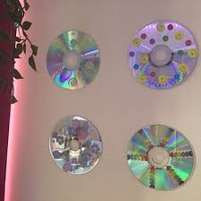 Popular especially among tiktok users, aesthetic rooms are characterized by the presence of greenery (think plants or hanging vines, both real . Diy Room Decor Craft 10 Easy Aesthetic Cd Wall Decor By Artify