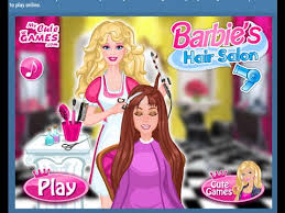barbie games makeover hair games for