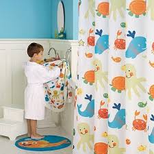 Kohls Doodlebug Bathroom Ideas Kids Bathroom Sets Kids Shower Curtain Kids Bathroom