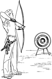 Arco largo marrón con ilustración de flecha, arco y material de flecha, arco y flecha png clipart. Archer Tiro Con Arco Flecha Graficos Vectoriales Gratis En Pixabay