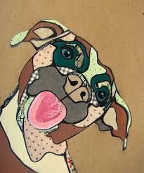 Paper Collage Animal Portrait Conway High School Art Project Collage Art Projects Art Classroom School Art Projects