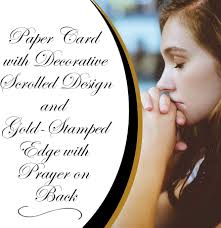 Amazon.com : Hirten Saint Thomas the Apostle Gold-Stamped Catholic Prayer  Holy Card with Prayer