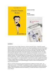 Claudia piñeiro (argentina, 1960) estructura su novela betibú (2010), narrando lo que los diferentes actores de su novela están haciendo en un mismo momento, forma muy ad hoc para una novela policíaca.nuria iscar, famosa escritora de novelas de detectives caída en desgracia, está escribiendo un texto por encargo; Betibu Claudia