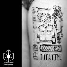 Back To The Future Tattoo Back To The Future Tattoo Future Tattoos Back To The Future