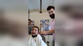 It is a comedy of a man and a talking orange that does n. Newsflare Barber Accidentally Shaves Play Button On Man S Head