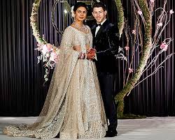 More details about the bride's lehenga. The Story Behind Priyanka S Showstopping Lehenga Rediff Com Get Ahead