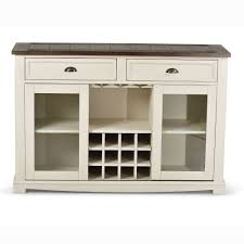 Cayla Server Two Tone Steve Silver Dining Buffet Dining Room Small Sliding Cabinet Doors
