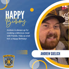 Happy Birthday Andrew! Some things that we want to share with you about  Andrew: 18 years of EMS service 3 years of service at RHL 🍗He loves to  cook, especially when it