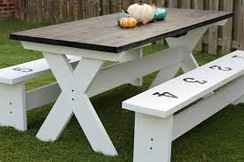 Pin On Farmhouse Picnic Table