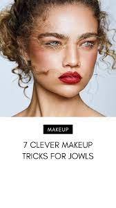 7 Clever Makeup Tricks For Jowls Makeup Tips Jowls Makeup Jowl