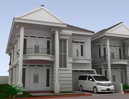FOTO DESAIN MODEL RUMAH KLASIK TERBARU Gambar Rumah Klasik Unik 