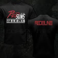 Red Suns Nightkids Initial D Kyosuke Takahashi Ryosuke Takahashi Fujiwara Takumi Ae86 Akagi Anime Manga T Shirt Initial D Initials Takumi