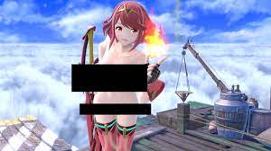 Super Smash Bros. Ultimate Pyra Nude Mod Elevates the Sexiness 