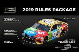 Dates, times, channels of all 2019 nascar cup races. Nascar Stellt Neue Aero Und Motorenregeln Fur 2019 Vor