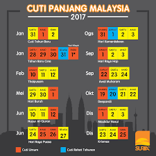 Kalau korang nak pergi tanpa memerlukan khidmat guide pun boleh. Tarikh Cuti Umum Cuti Panjang Di Malaysia 2017