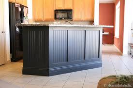 How to e up your kitchen island kitchen island makeover with beadboard confessions of a serial kitchen island makeover with beadboard confessions of a serial adding beadboard to the bar southern hospitality adding beadboard to the bar southern hospitality. Remodelaholic Fabulous Kitchen Island Makeover Part One