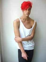 Red Rocket Dyed Red Hair Fire Red Hair Dyed Hair Men