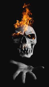 Browse millions of popular halloween wallpapers and ringtones on zedge and personalize your phone to. Hd Handy Fire Skull Wallpapers Peakpx