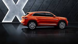 The First Glimpse Of Volkswagen Teramont Coupe Prior Official Release In Shanghai Motor Show Volkswagen Coupe Suv Comparison
