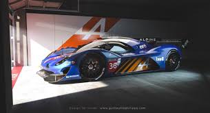 Aujourd'hui, alpine amorce une renaissance. 24 Heures Du Mans Voici La Fantastique Alpine A480 Lmdh Virtuelle Les Voitures