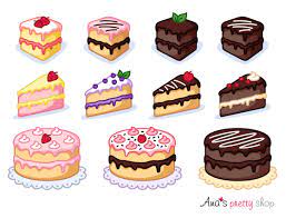 Freie kommerzielle nutzung keine namensnennung bilder in höchster qualität. Kuchen Clipart Stuck Kuchen Clipart Backerei Clipart Geback Etsy