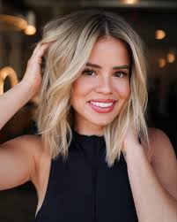 dare I say a blonde short bob/lob is my favorite 🤭🫣 swipe to see our  starting point @craftcollective_