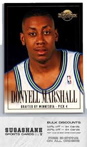 Donyell Marshall Minnesota Timberwolves Basketball 8x10 Color Photo
