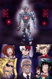 Mha Aou Ultron Awakens Anime Crossover Anime My Hero Academia Manga