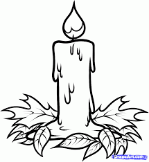How To Draw A Halloween Candle Step By Step Halloween Seasonal Free Online Drawing Tutorial A Christmas Drawing Easy Christmas Drawings Candle Art Drawing