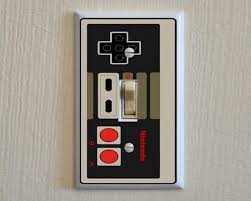 Nintendo Controller Switch Plate Wall Plate Cover Video Etsy Plates On Wall Wall Plate Cover Switch Plates